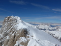 Gipfel der Marmolada, Langkofel und Sella