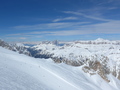 Langkofel und Sella von der Marmolada