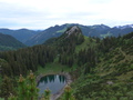 Riederecksee, Schreistein Richtung Sutten