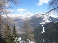 Blick nach Ponte di Legno