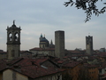 Bergamo, Blick vom Parco delle Rimembranze