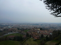 Bergamo, Blick zur Unterstadt