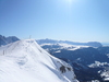 Blick auf Seiser Alm