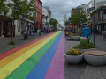 Reykjavik, Strasse zur Halgrimskirche