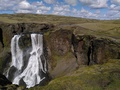 auf dem Weg zum Laki-Krater, Fagrifoss