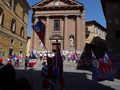 Siena, Contrade des Panthers vor San Cristoforo