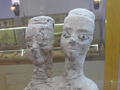 Statue aus Ain Ghazal im archäoligischen Museum