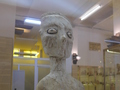 Statue aus Ain Ghazal im archäoligischen Museum