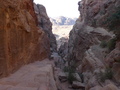 Petra, Weg vom Opferplatz nach unten