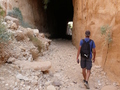 Petra, Tunnel zum Wadi al-Mudhlim