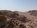 Petra, Weg zum Aussichtspunkt über dem Schatzhaus