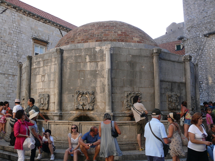 Bild: Dubrovnik, Onofrio-Brunnen