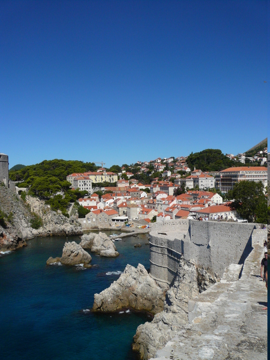 Bild: Dubrovnik, Blick von der Stadtmauer