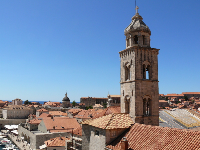 Bild: Dubrovnik, Blick von der Stadtmauer