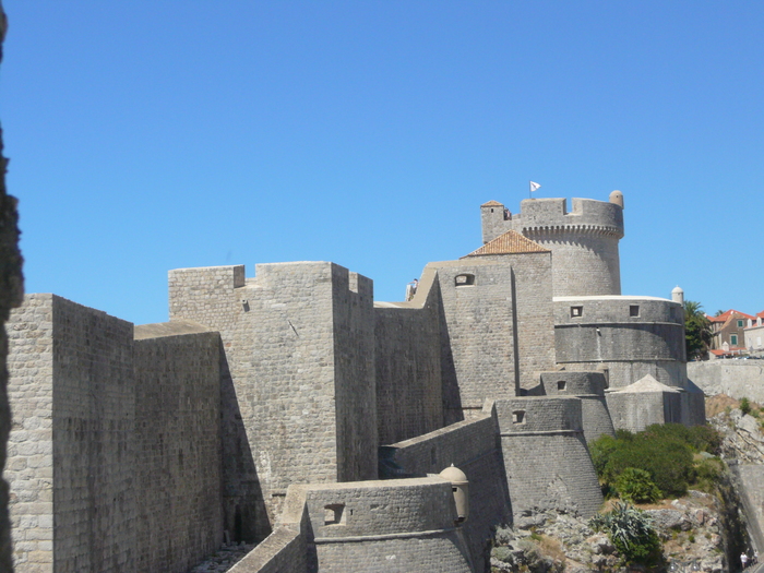 Bild: Dubrovnik, Blick von der Stadtmauer