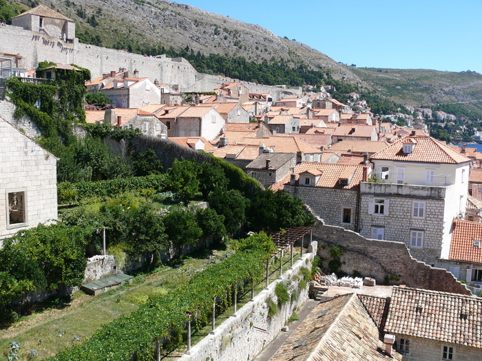 Bild: Dubrovnik, Blick von der Stadtmauer