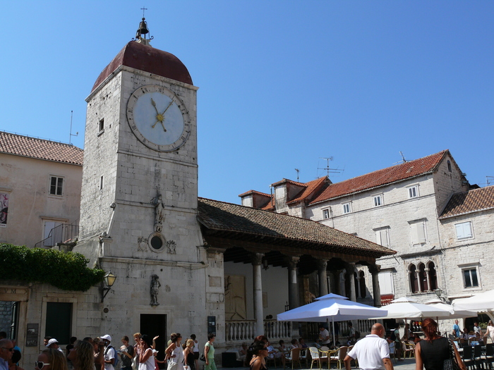 Bild: Trogir, Uhrturm