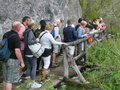 Plitvicer Seen, Anstehen zum Wasserfall