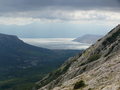 Veli Vrh, Blick nach Baška