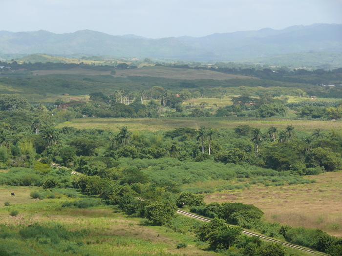 Bild: Iznaga, Blick vom Turm