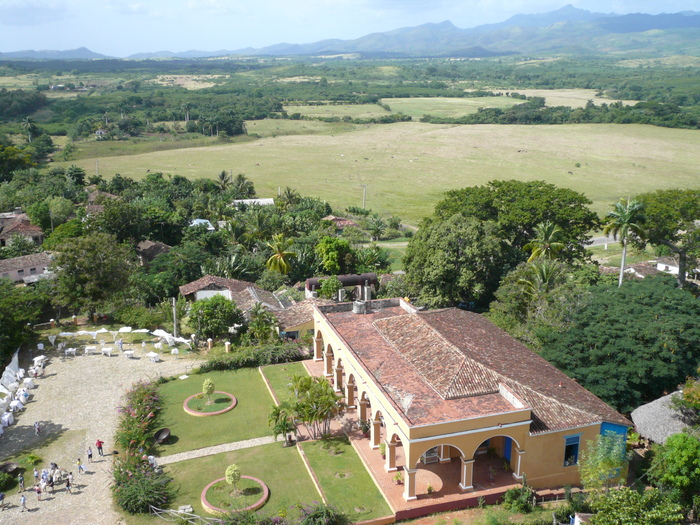 Bild: Iznaga, Blick vom Turm