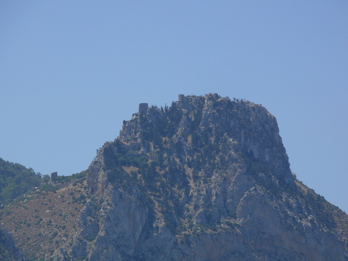 Bild: St. Hilarion von Girne gesehen