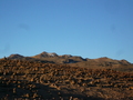 Nevado Chucura und Steinmandln am Mirador de los Volcanos