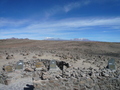 Steinmandln am Mirador de los Volcanos