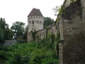 Sighisoara, Stadtmauer von aussen