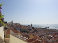 Lissabon: Blick vom Miradouro de Santa Luzia