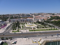 Lissabon: Denkmal der Entdeckungen, Blick zum Hieronymitenkloster