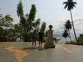 Ilheu das Rolas: Aequatordenkmal