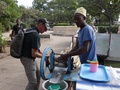 Stone Town Hafen Zuckerrohrpresse