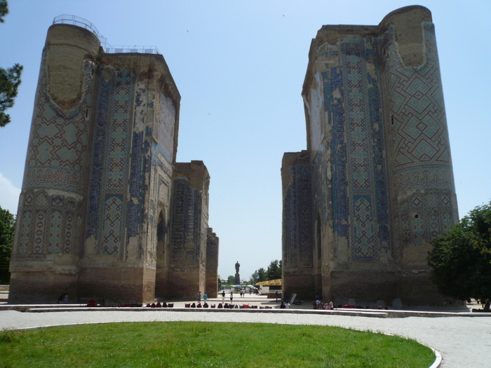 Bild: Shahrisabz: Aq-Saray-Palast