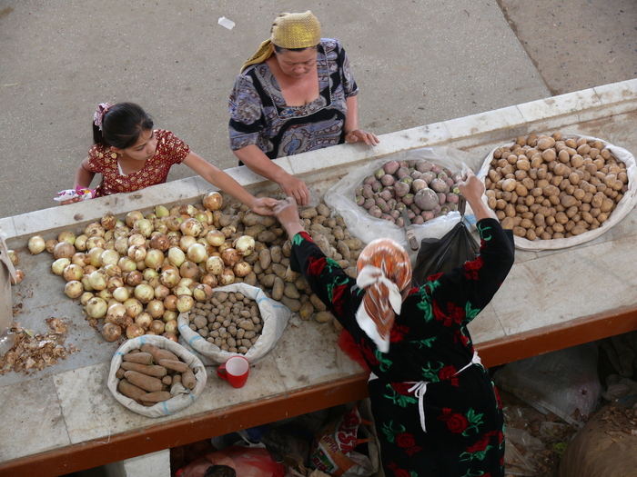 Bild: Samarkand: Basar