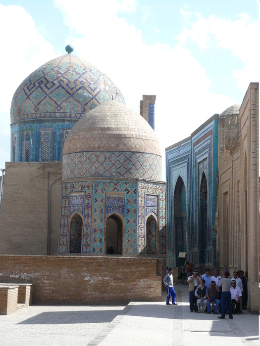 Bild: Samarkand: Strasse der Gräber