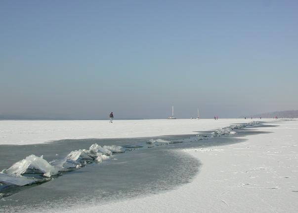 Eis auf dem Starnberger See