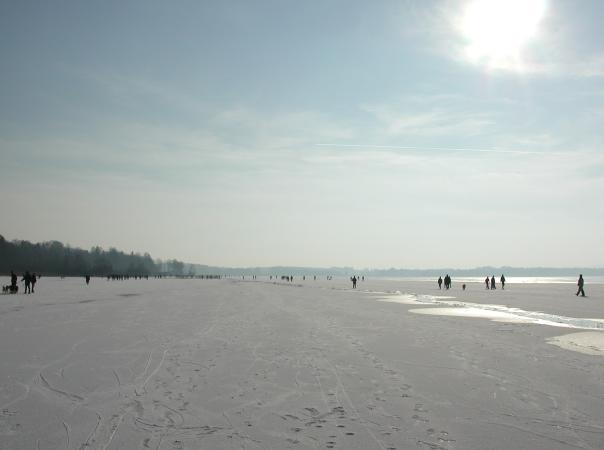 Eis auf dem Starnberger See