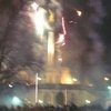 Silvester, Feuerwerk am Friedensengel